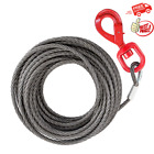 Wire Rope Winch Cable Replacement 3/8