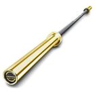 7ft Olympic Barbell Bar 45LB Load 1500-lbs Capacity Available, for Gym Gold