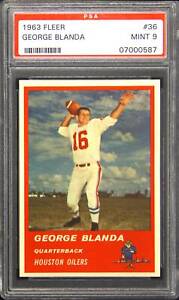 1963 Fleer #36 George Blanda PSA 9