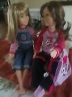 Hopscotch Hill American Girl Doll Lot Hallie and Logan soccer outfit