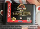 Jurassic Park Rampage Edition Sega Genesis Authentic Cart Only Tested Works