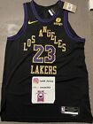 NEW Los Angeles Lakers Nike NBA LeBron James 2024 City Jersey 48 Authentic Large