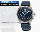 Seiko Prospex Luxe SPB377 Alpinist GMT Automatic Watch Blue Dial New in Box