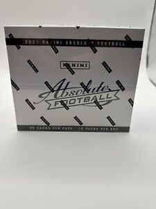 2021 Panini Absolute Football Cello Fat Pack Box 240 Cards 12 Packs Kaboom