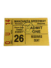 Vintage Race Racing Ticket Manzanita Speedway Phoenix Arizona  USAC/CRA sprints