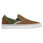 Emerica Skateboard Shoes Wino G6 Slip-On Brown/Green Mens
