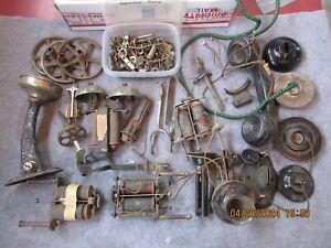 Antique Kellogg Hand Crank Telephone Parts Lot Stromberg Carlson Cradle Coil #3