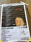 Zach Bryan 12x18” vinyl canvas Poster. Very cool New (Ea)