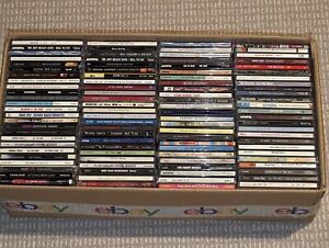 New Listing*LOT OF 100 CDS* Rock/Pop CD Collection SOME SEALED Madonna/The Beatles/80s+