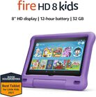 Amazon Fire HD 8 Kids Edition tablet, 8' HD display, 32 GB Kid Purple