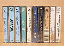 Vintage 1970s & 1980s Music Cassettes - Bundle of 10