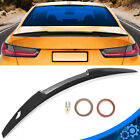 GLOSS BLACK FOR 19-24 BMW G20 330i M340i G80 M3 TRUNK LID SPOILER WING M4 STYLE