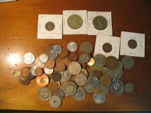 Foreign Coin Lot  New and Old
