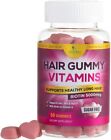 Hair Gummy Vitamins - Sugar Free, with Biotin 5000 mcg - Support Hair Growth
