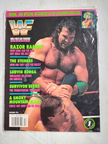 WWF MAGAZINE/DECEMBER 1993/RAZOR RAMON