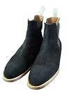 Chelsea Boots Common Projects Mens 12.5/13 Black Suede Italian Leather Shoes