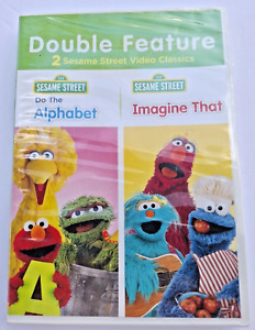 NEW Sesame Street: Do the Alphabet & Imagine That (Double Feature DVD) SEALED