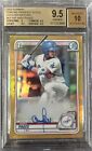 2020 BOWMAN CHROME ANDY PAGES AUTO GOLD REFRACTOR 38/50 BGS 9.5 GM MT 10 AUTO