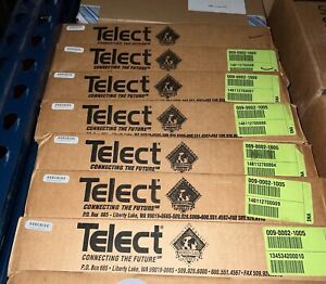 NEW IN ORIGINAL PACKAGING TELECT FUSE PANEL DUAL FEED 009-0002-1005 W/ BRACKETS