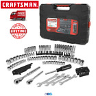 Craftsman 165 Piece Mechanics Tool Set w/ Case Socket Hand Wrench SAE and Metric