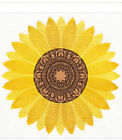 SUNFLOWER JOYOUS STUNNING VARIETY UNIQUE TOWELS EMBROIDERED BY LAURA
