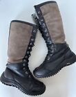 UGG Adirondack Tall Lace Up Waterproof Leather Suede Lined Winter Boots