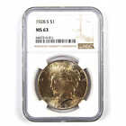 1928 S Peace Dollar MS 63 NGC 90% Silver $1 Uncirculated SKU:I7636