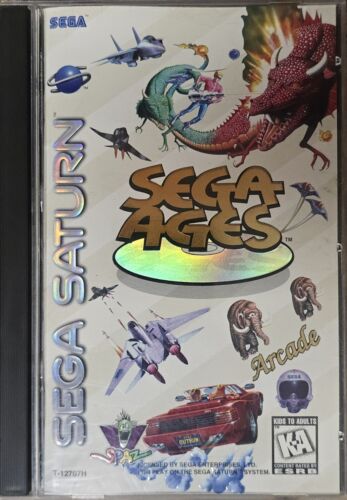 Sega Ages (Sega Saturn, 1997) Authentic & Complete With Registration Card!