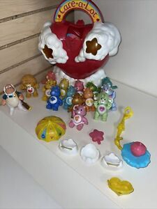 New ListingVintage Kenner 1983 Care Bears Care-a-lot Playset, 13 Care Bear + Accessories