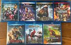 LOT of 7 - Marvel Movies (ALL BLU-RAY) Avengers, Spiderman, Iron Man 3, and More