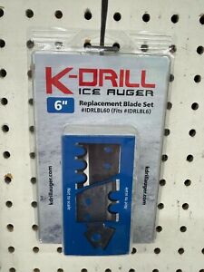 K-Drill Ice Auger Replacement Blade Set 6