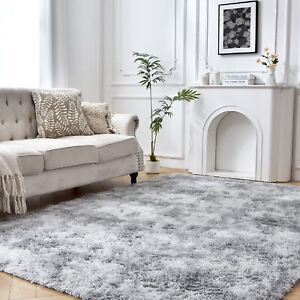 Shag Area Rug,Modern Plush Fluffy Rugs for Bedroom Living Room,Soft Faux Fur rug