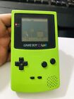 New ListingNintendo GameBoy Color CGB-001 Kiwi Lime Green Console TESTED And Working!!