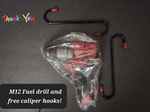 New Milwaukee Fuel 3404-20 M12 12V 12 Volt 1/2” 2 Speed Hammer Drill Driver Gen3
