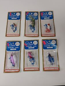 Vintage Lure Lot of 6 Lures New Old Stock
