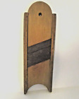 Antique  Primitive 3 Blade Wood Kitchen Mandolin Slicer Rustic Decor Display