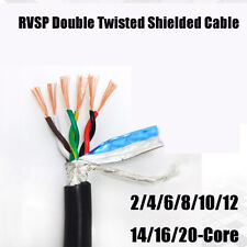 RVSP 485 Signal Wire Double Twisted Shielded Cable 2/4/6/8/10/12/14/16/20-Core