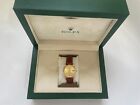 Rolex Date 6827 Midsize 18K YG Automatic Ladies Watch Champagne Dial 31mm