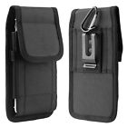 Vertical Cell Phone Belt Clip Holster Pouch Wallet Case Cover For iPhone Samsung