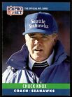 1990 Pro Set Chuck Knox Seattle Seahawks #308