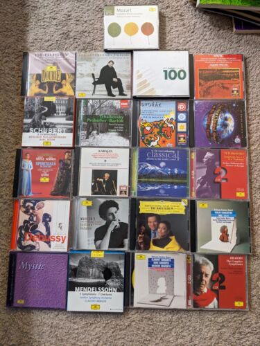 New ListingLot of 21 Classical Music CD DEUTSCHE GRAMMOPHON EMI Import Orchestral Symphony