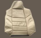 2002 2003 2004 05 Ford Excursion Limited-XLT Driver Top Lean Back Seat Cover Tan