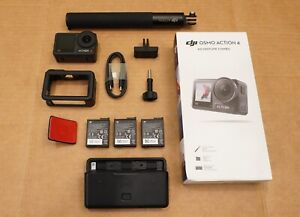 DJI Osmo Action 4 4K Waterproof Action Video Camera Camcorder Adventure Bundle