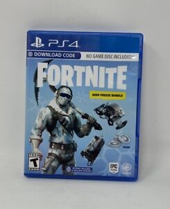 Fortnite Deep Freeze 2018 Bundle For PlayStation 4 - Game Case No Code