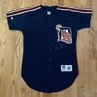 90s vtg Detroit Tigers BP Russell Athletic Diamond Collection Jersey sz 40 M