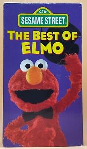 Sesame Street - The Best of Elmo VHS 1994 **Buy 2 Get 1 Free**