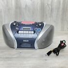 RCA BoomBox CD Player, Cassette Player, AM/FM Radio RCD123 - CLEAN, Works Geat!