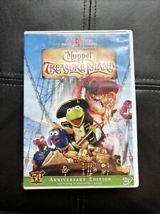 Muppet Treasure Island (DVD, 2005, 50th Anniversary Edition) Kermit Piggy Gonzo