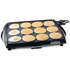 Cool-Touch Big Griddle Kitchen Electric Non-Stick Grill Cooker Flat Top Stove