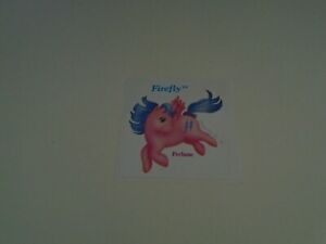 Vintage 1980s My Little Pony Firefly Perfume Sticker